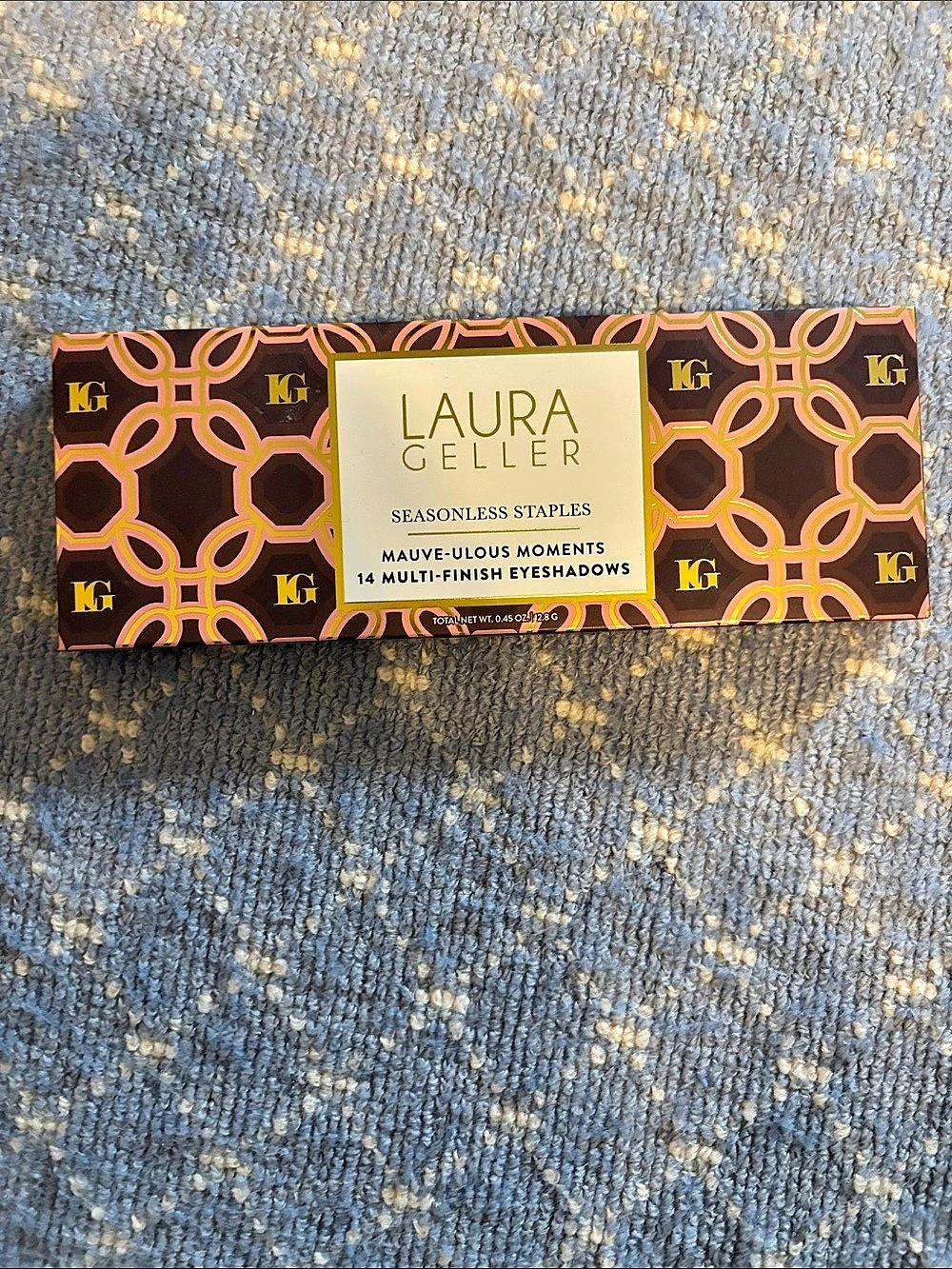 NWT Laura Geller Seasonless Staples Mauve-ulous Moments 14 Multi-Finish Eyeshado